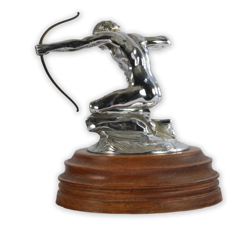 The Archer, Hood Ornament from PierceArrow Luxury Car at 1stDibs