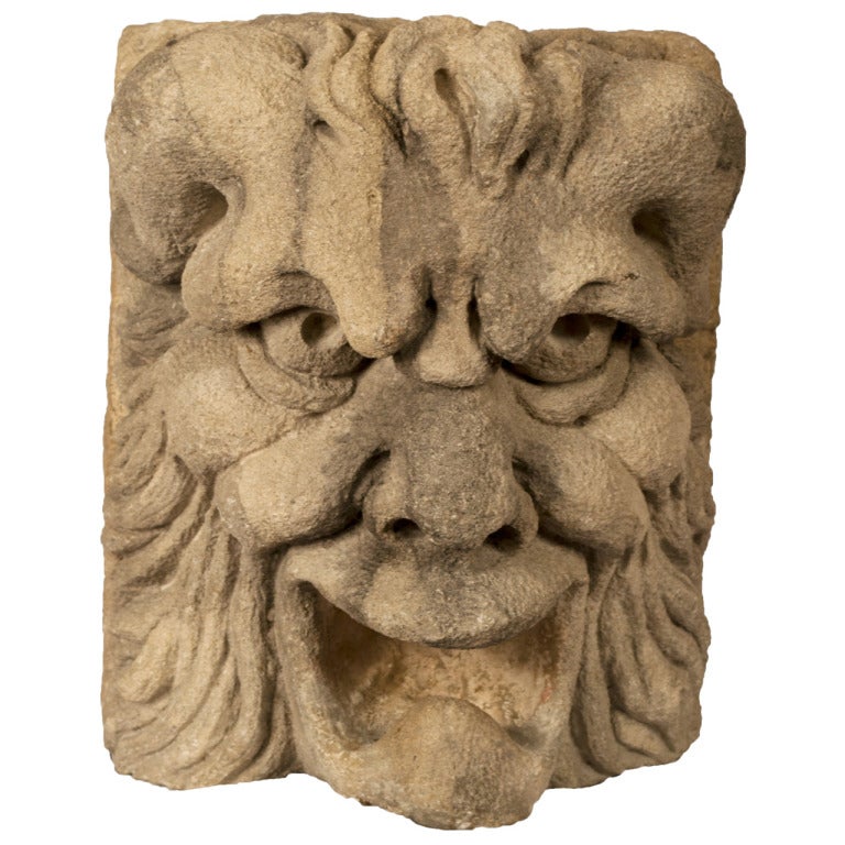 16th Century Carved Stone Gargoyle For Sale at 1stdibs