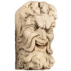 Sixteenth-century Carved Stone Gargoyle