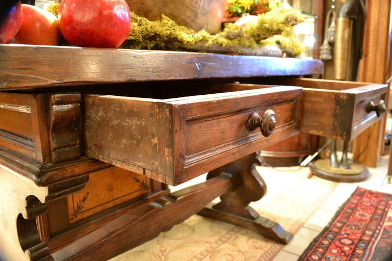17th Century Trestle Form Table
