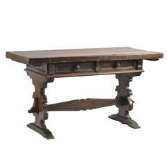17th Century Trestle Form Table