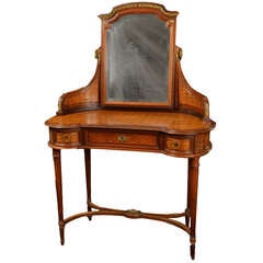 Fine Louis XVI Style Parquetry Vanity 4