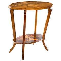 Art Nouveau Side Table by Gallé