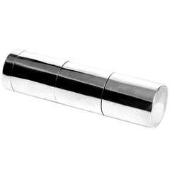 Silver plated travelling condiment tube