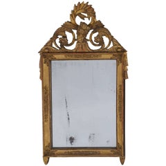 French Empire Giltwood Frame Mirror, circa 1810