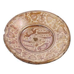 Early Hispano-Moresque Charger, c. 1550 4
