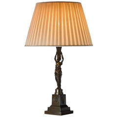 Regency Bronze Table Lamp