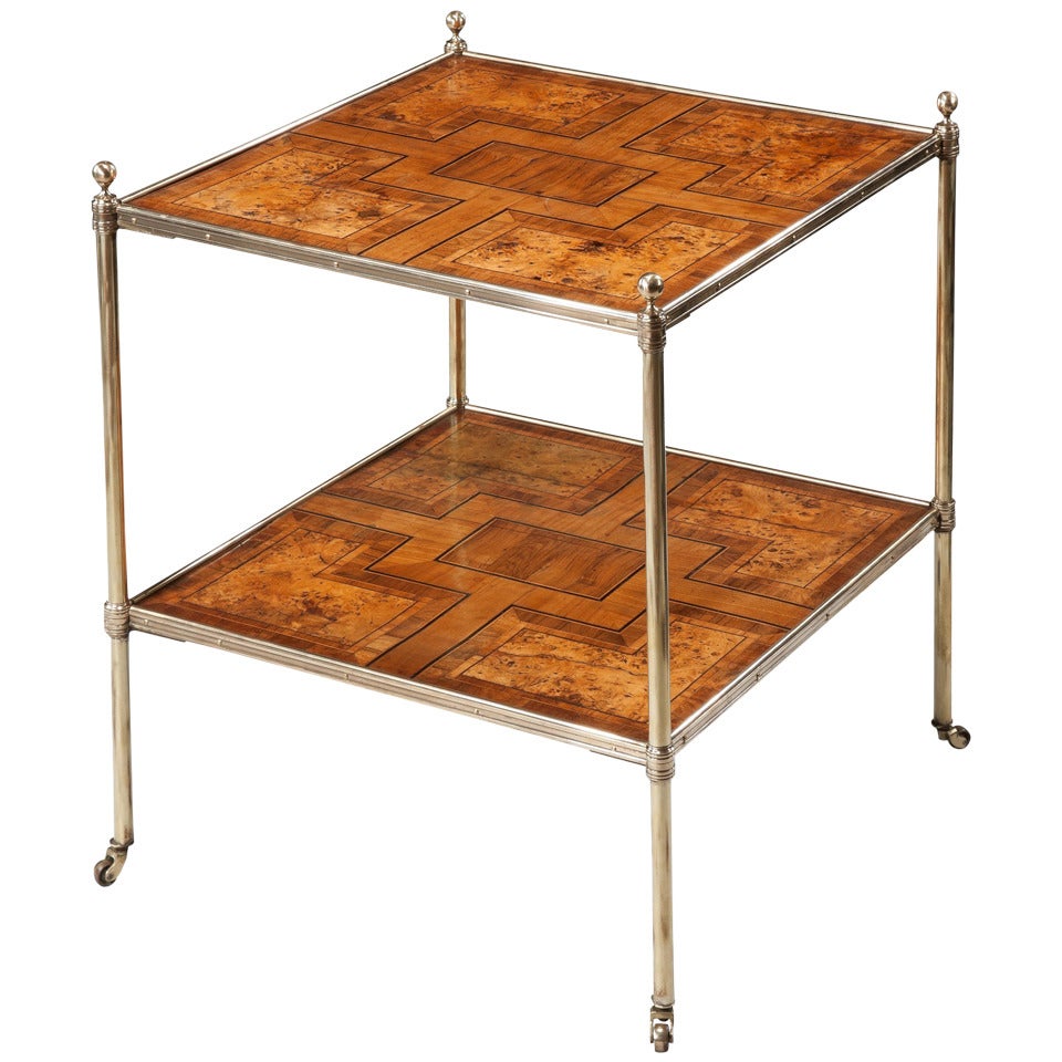 A 19th Century Parquetry Etagere.