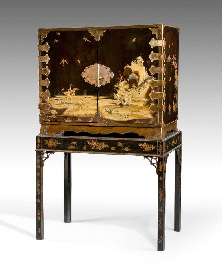 Japanese Lacquered Cabinet