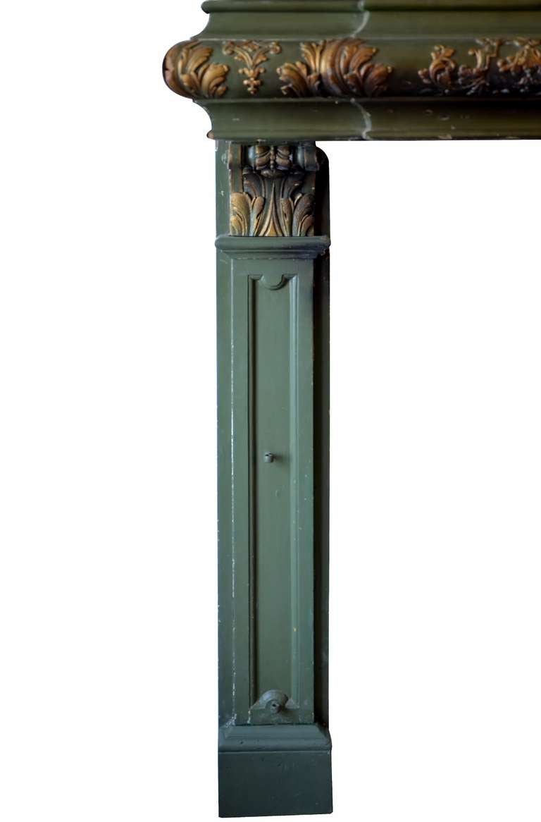 cheminee ancienne en bois