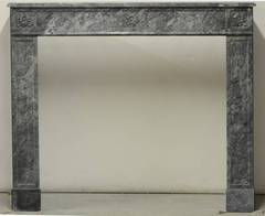 Dutch Louis XVI Marble Fireplace
