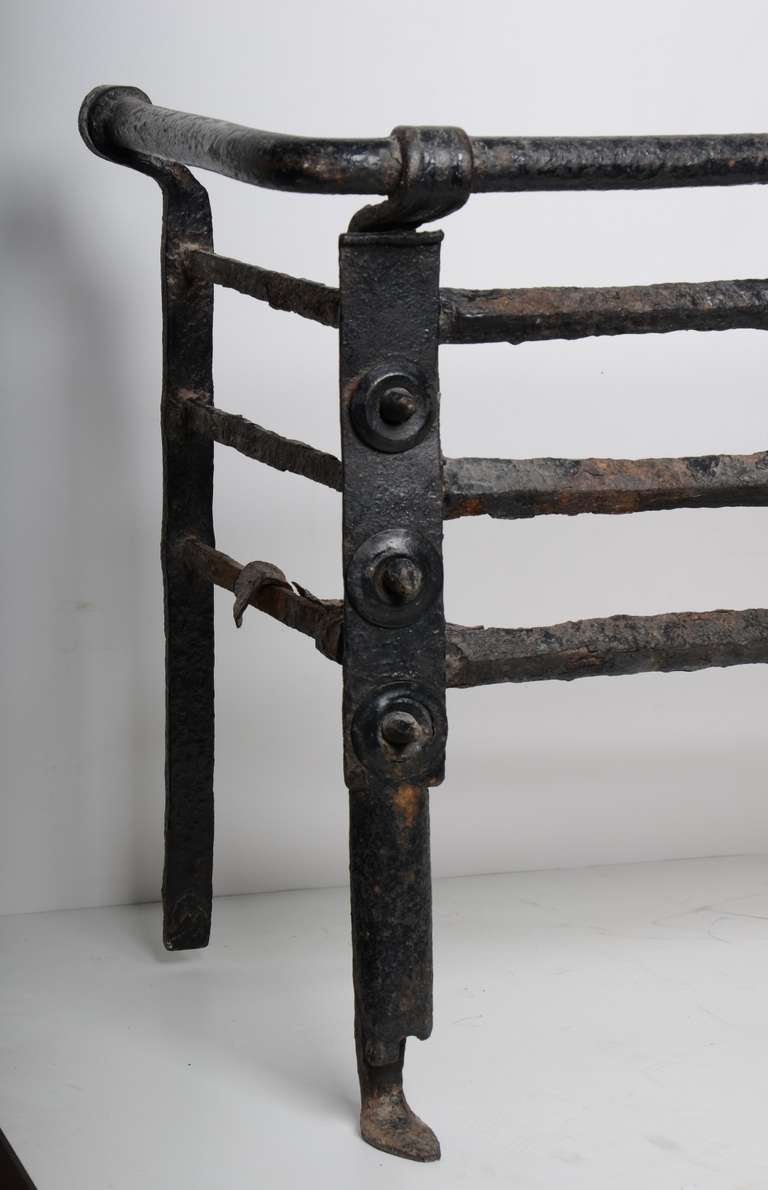 Gothic Antique Fire Grate/Bucket, 17th Century Dutch