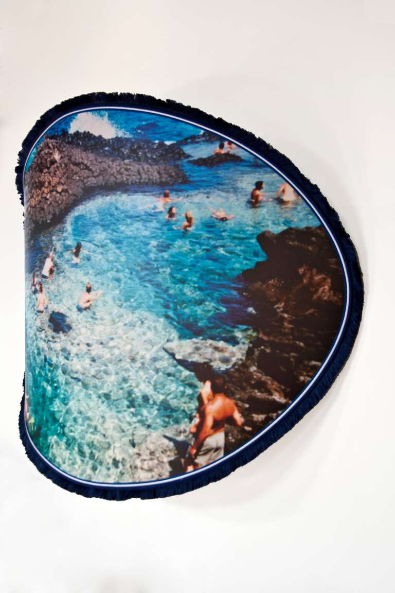 Giant sculptural wall light designed by SERVOMUTO 
The picture is a tipical summer view of Pantelleria, south of Italy, seen by photographer Giovanna Silva.