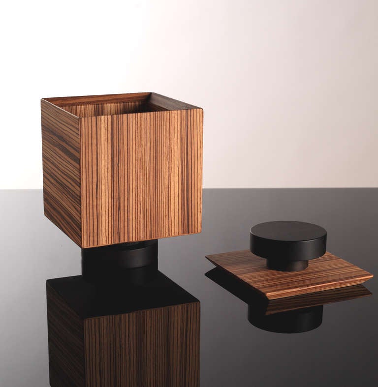 Modern Teresa Wooden Box by Ettore Sottsass For Sale