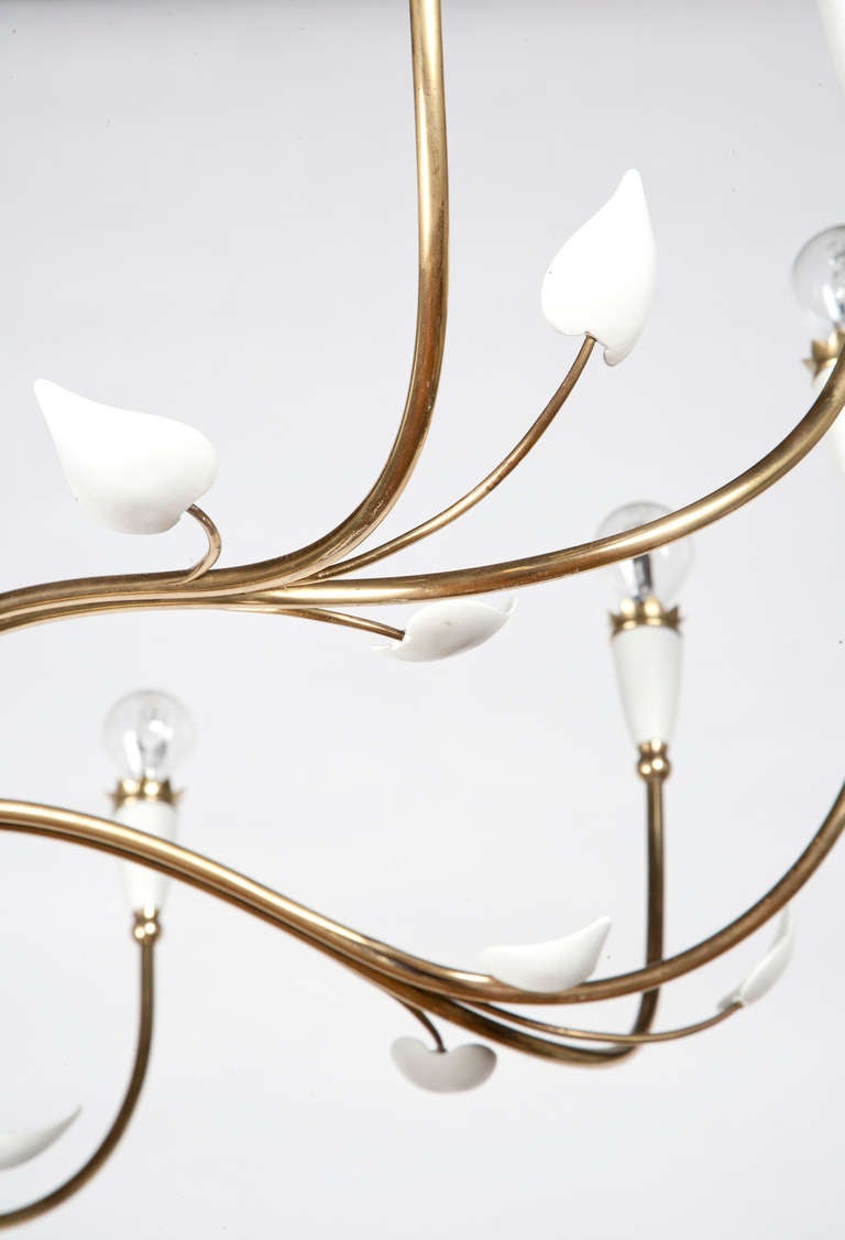Pair of 1950s Chandeliers by Strada In Good Condition For Sale In London, GB
