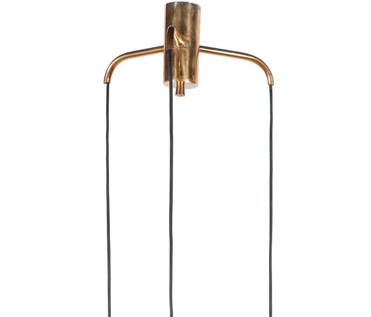 Mid-Century Modern 1950s Stilnovo Pendant Light For Sale