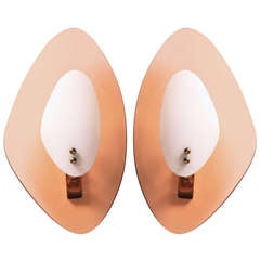 1950s Cristal Arte Wall Lights