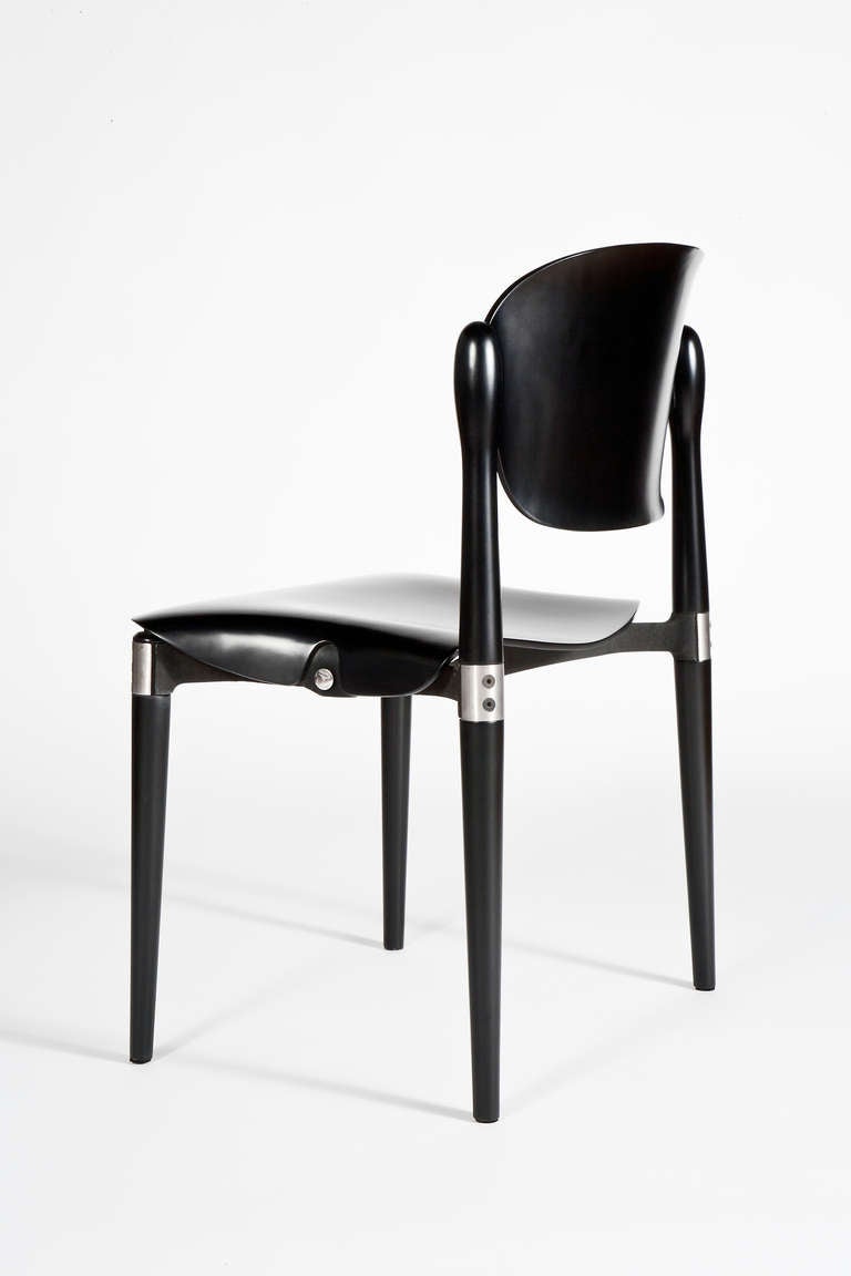 Mid-Century Modern 'S83' Chairs by Eugenio Gerli for (Osvaldo Borsani) TECNO