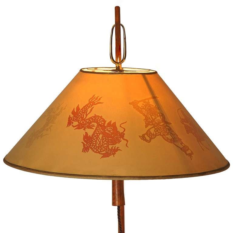 Mid-Century Modern Floor Lamp, 