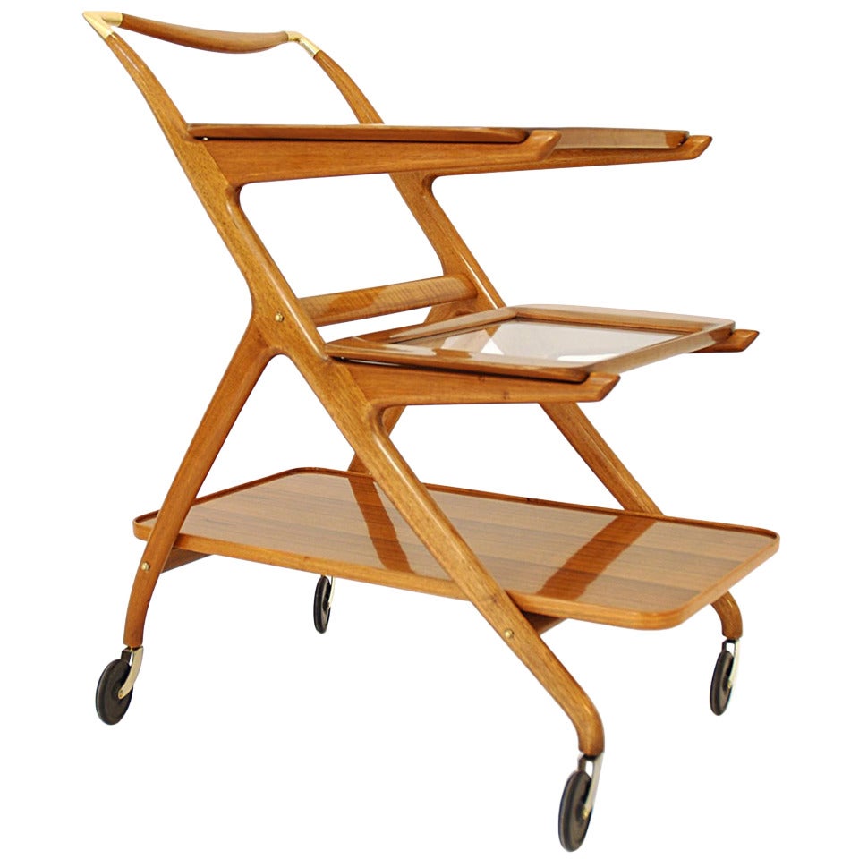 Tea Cart, designed in Italy 1950