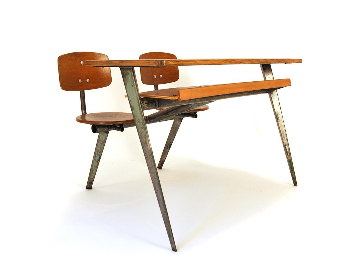 Mid-Century Modern Desk by Jean Prové, 1952