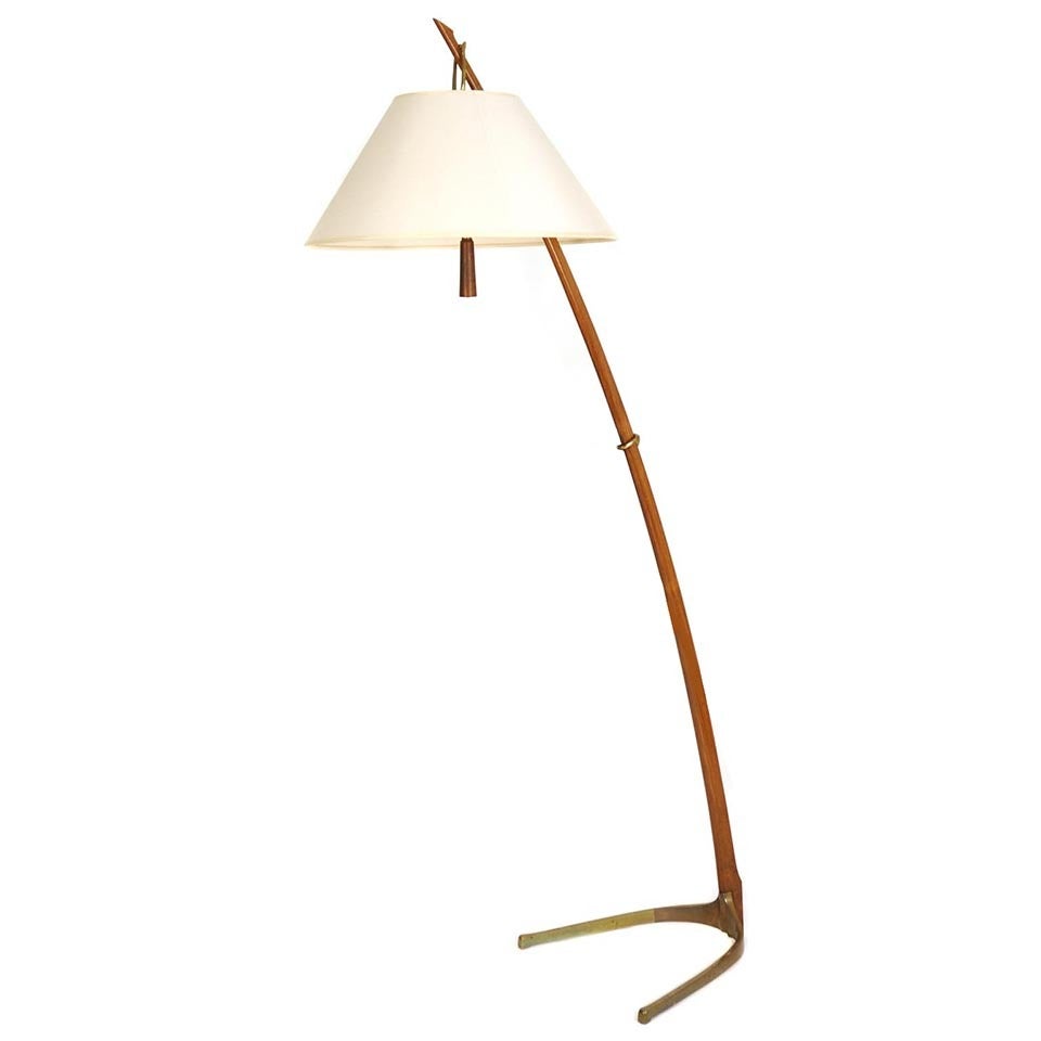 Floor Lamp, "Dornstab" by Kalmar, Austria, 1950