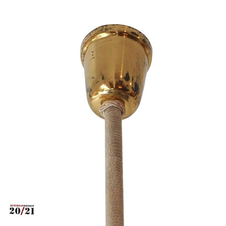 Brass Chandelier by Ernst Epstein For Sale