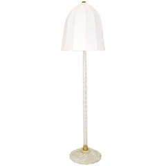 Murano Floor Lamp Attributed to Barovier & Toso
