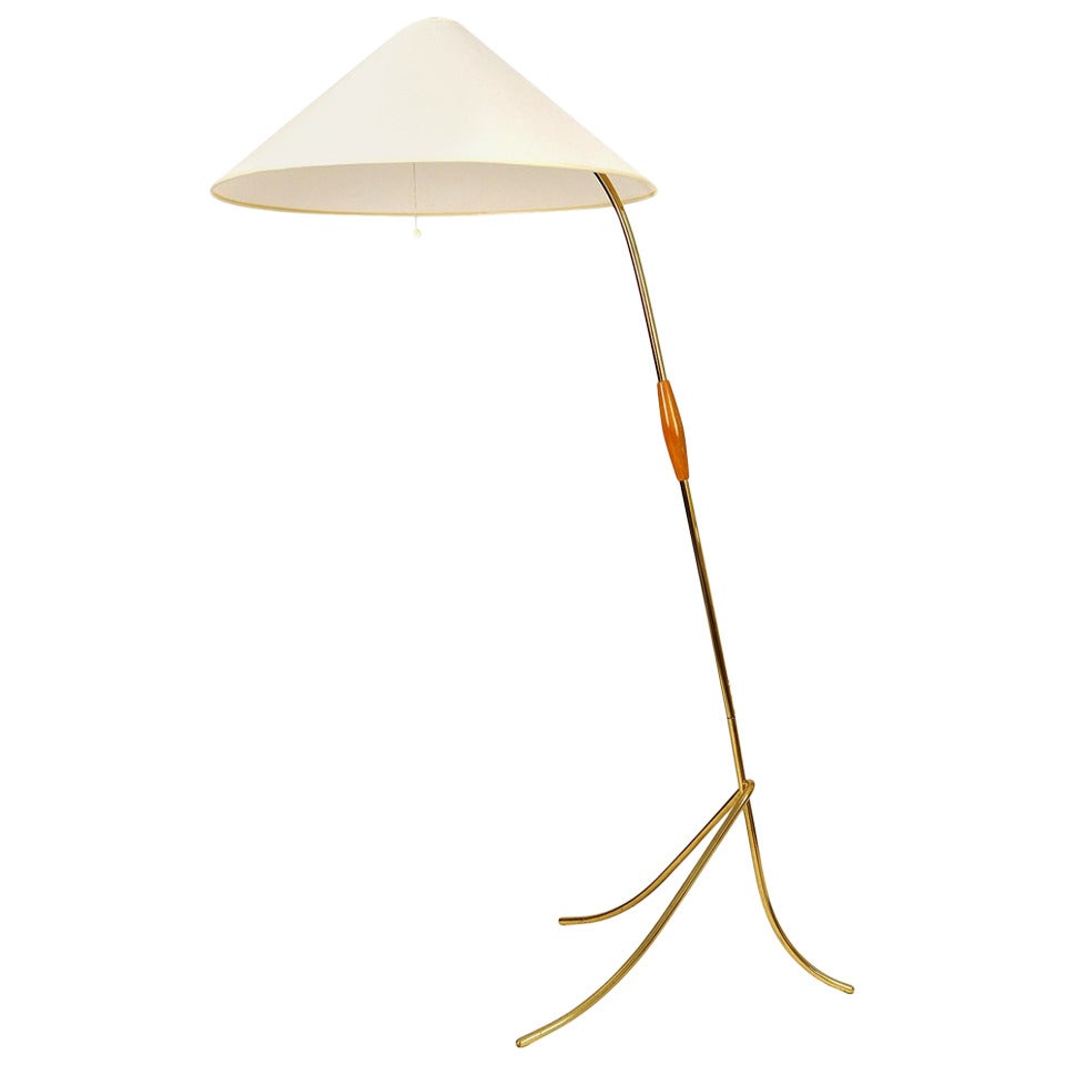 Floor Lamp 'Hase' or 'Rabbit' by J.T. Kalmar, Vienna circa 1950