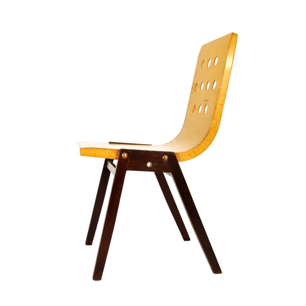 Mid-Century Modern Stacking Chairs by Roland Rainer, Austria, 1951