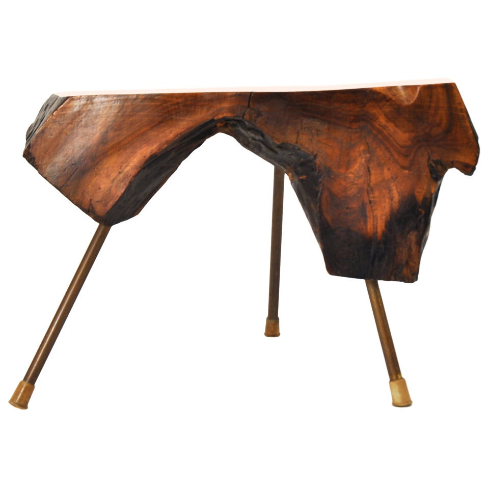 Tree Trunk Table by Carl Aubock