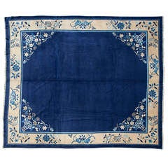 Square Chinese Peking Rug