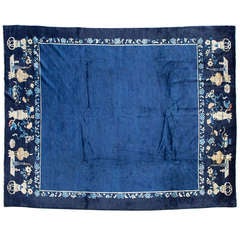 Blue Chinese Peking Rug
