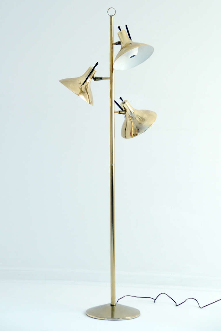 Maurizio Tempestini Floor Lamp edited by Lightolier
the two upper shades with diffusers