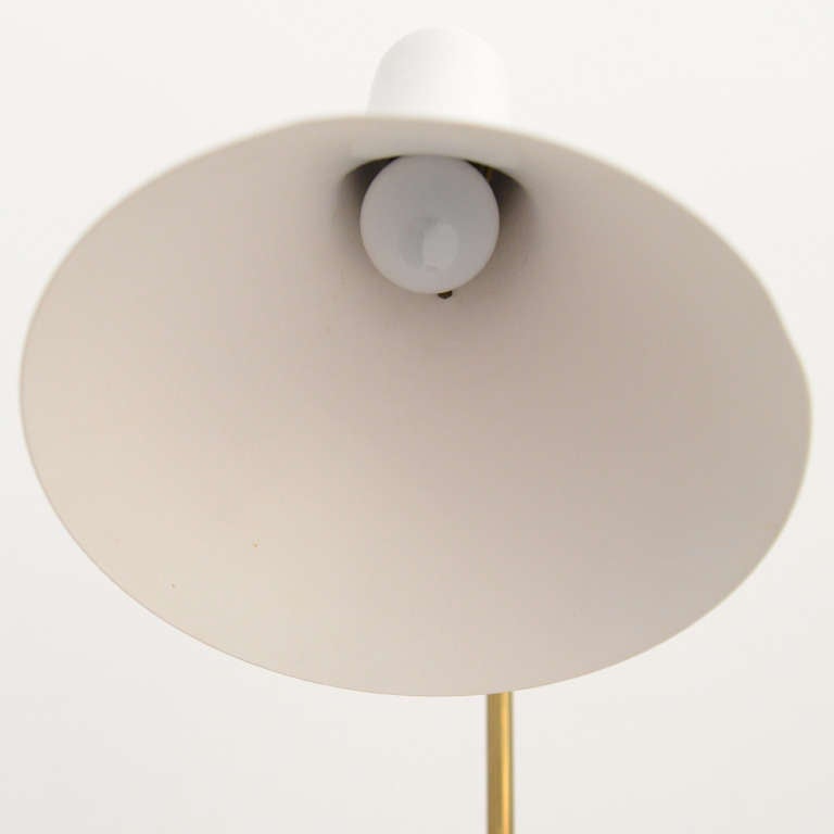 Brass Greta Von Nessen Attributed Desk Lamp