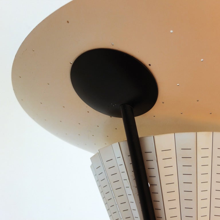 Lacquered Mauro Canfori Floor Lamp Model Mantide 315 for Oluce