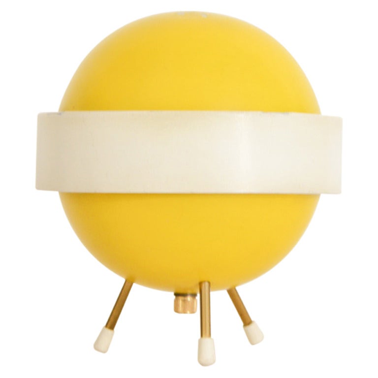 Italian Stilux Saturn Table Lamp