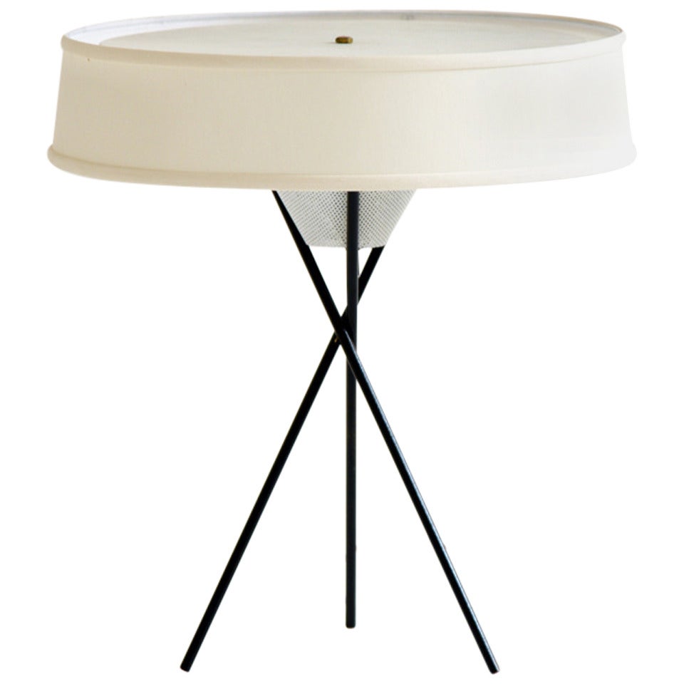 Gerald Thurston Model Tripod Lamp for Lightolier