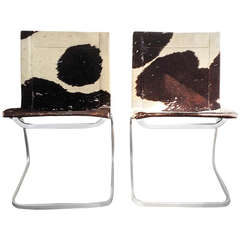 Pair of Claudio Salocchi Chairs for Sormani