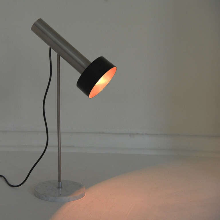 Mid-Century Modern Jean Rene Caillette Table Lamp for Parscot For Sale