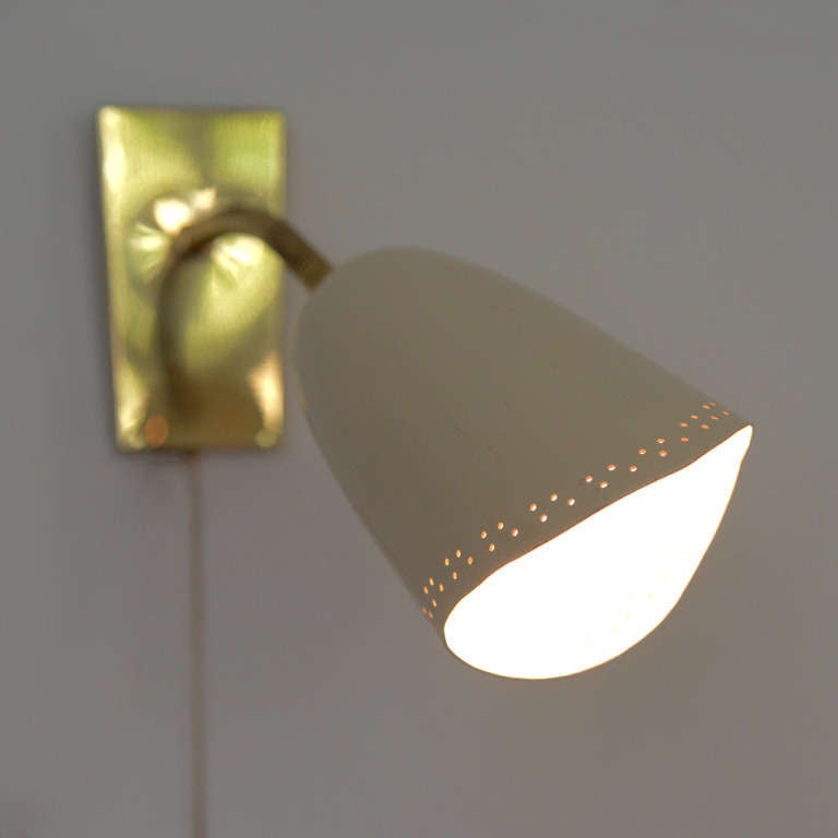 Mid-Century Modern German Sconce For Sale