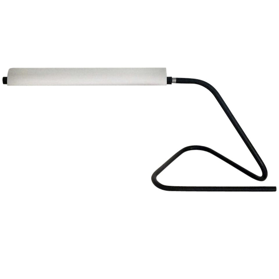 Minimalistic Achille Castiglioni "Tubino" Table Lamp For Sale