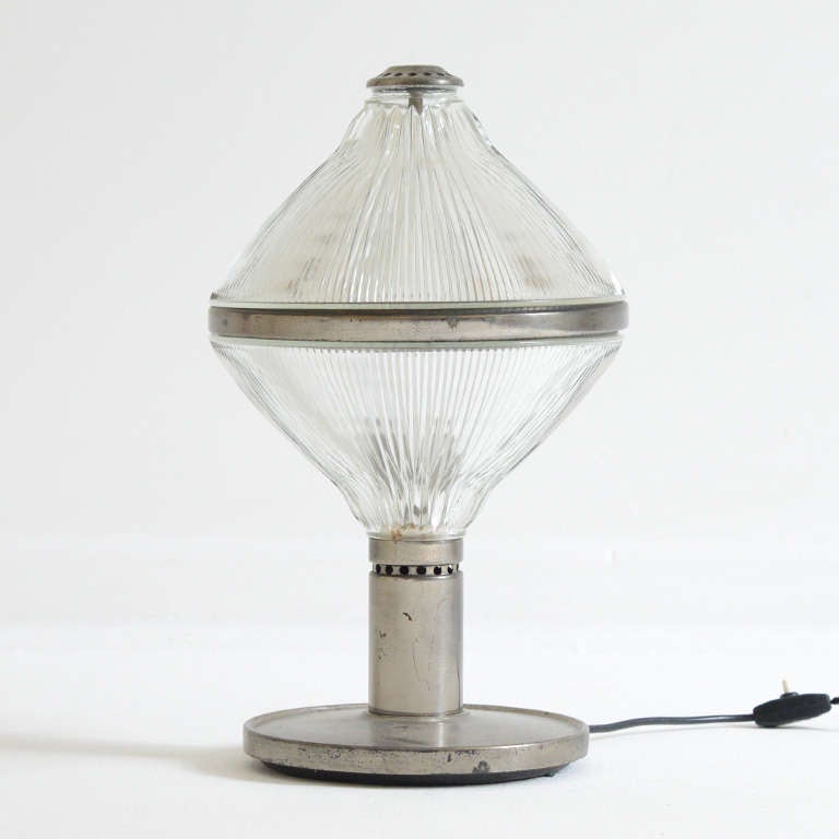 very rare B.B.P.R. Table Lamp for Artemide
Mod. Aglaia

Lit : Abitare Nr.16 march 1963 , p. 44