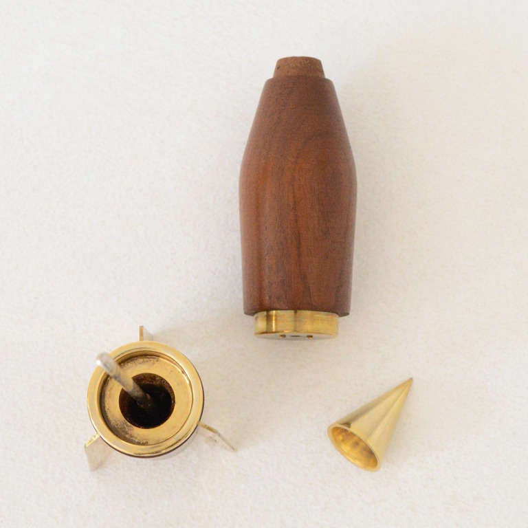 Mid-20th Century Italian Rocket Pepper Mill