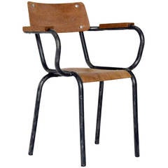 Armchair Model F16 by Jacques Hitier for Mobilor 4