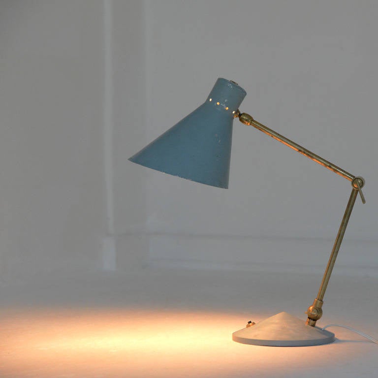 Italian Table Lamp by Stilux In Fair Condition In Berlin, DE