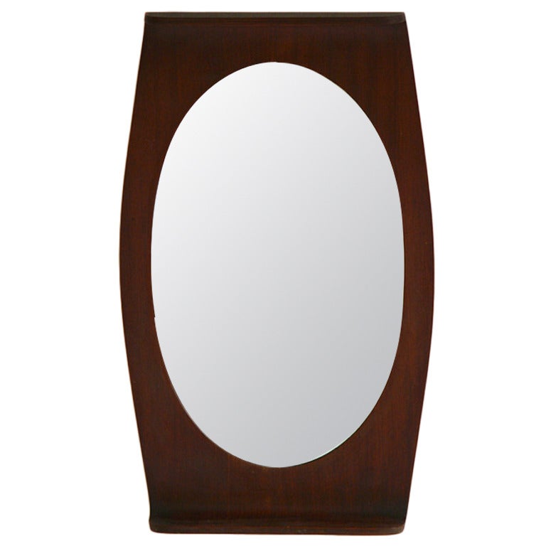 Beautiful Mirror by Franco Campo and Carlo Graffi for Home Trino For Sale