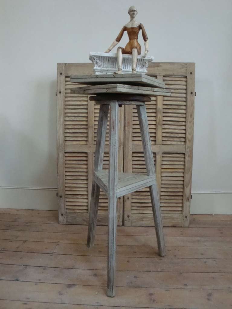 French Sculptor`s Stand with revolving top In Good Condition In London, GB
