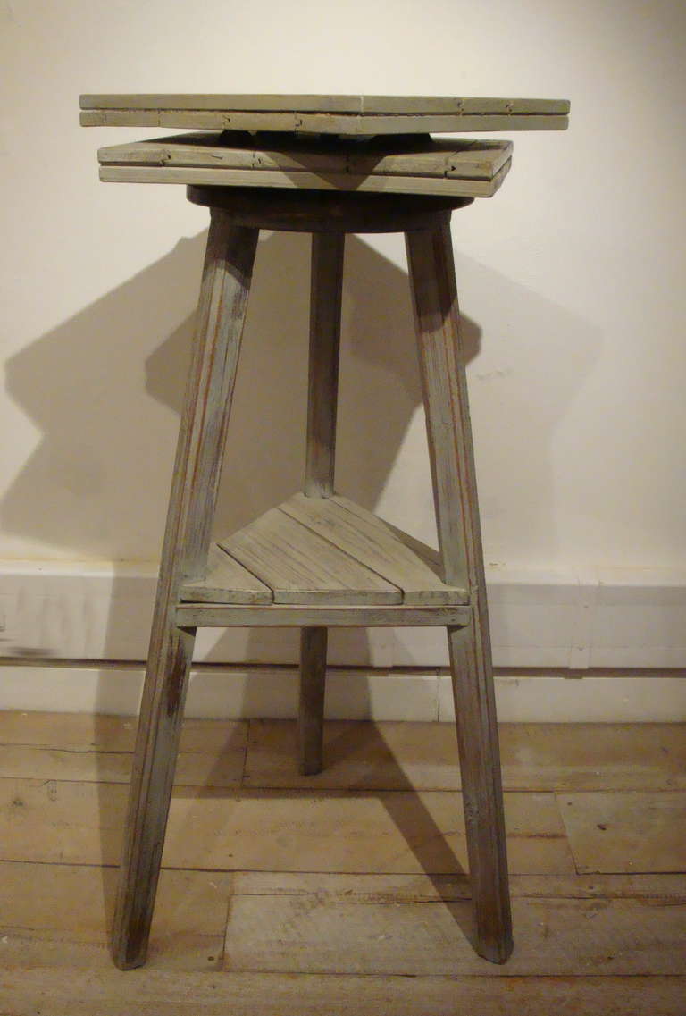 French Sculptor`s Stand with revolving top