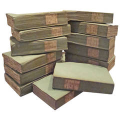 Set of 15 19th century French Books